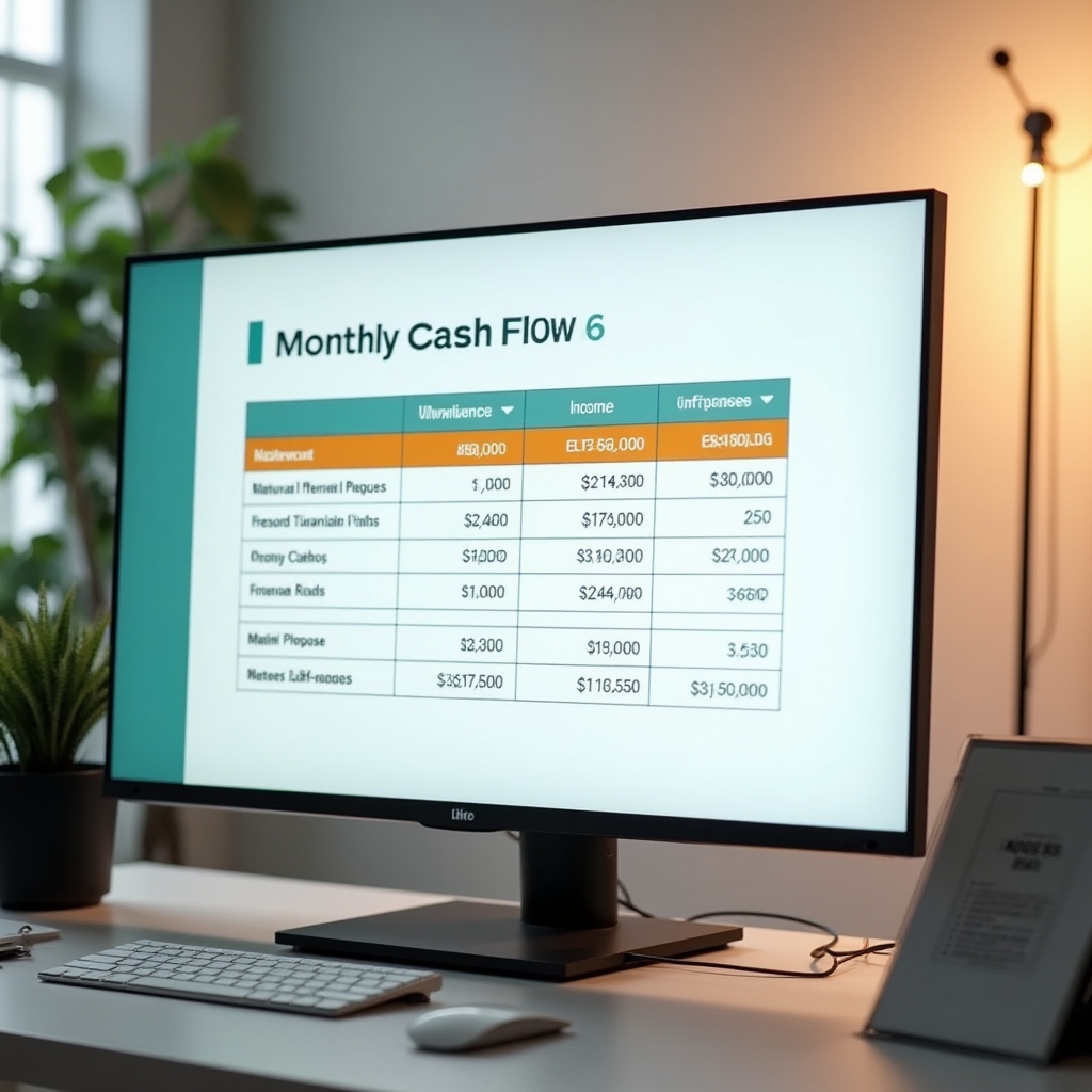 Webinar session introducing cash flow concepts for small businesses